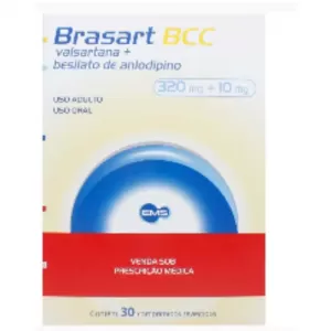 Brasart BCC 320mg + 10mg 30 comprimidos revestidos